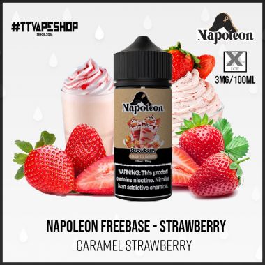 Napoleon 3-6mg/100ml Strawberry - Caramel Strawberry