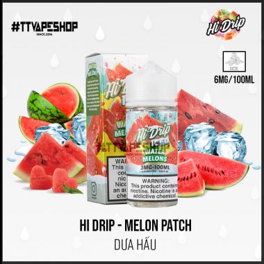 Hi Drip 3mg/100ml - Melon Patch - Dưa Hấu