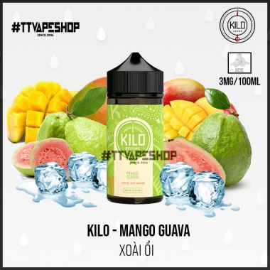 Kilo 3mg/100ml - Mango Guava - Xoài ổi