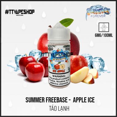 Summer 3mg/100ml - Apple Ice - Táo Lạnh