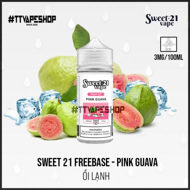 Sweet 21 3mg/100ml - Pink Guava - Ổi