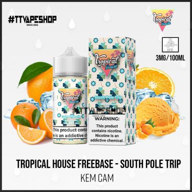 Tropical House 3mg/100ml - South Pole Trip - Kem Cam