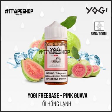Yogi Freebase 3mg/100ml - Pink Guava - Ổi Hồng
