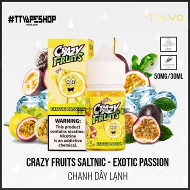 Crazy Fruits 35mg/30ml Exotic Passion - Chanh Dây Lạnh