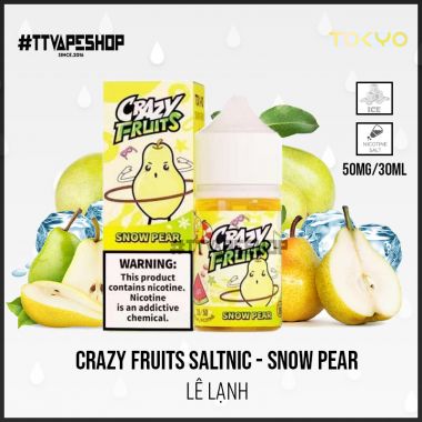 Crazy Fruits 35mg/30ml Snow Pear - Lê Lạnh