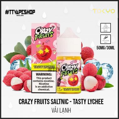 Crazy Fruits 35mg/30ml Tasty Lychee - Vải Lạnh