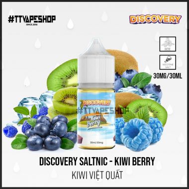 Discovery Saltnic 30mg/30ml Kiwi Berry - Kiwi Việt Quất