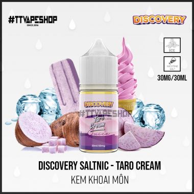 Discovery Saltnic 30mg/30ml Taro Cream - Kem Khoai Môn