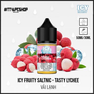 Icy Fruity Saltnic 50mg/30ml - Tasty Lychee - Vải Lạnh