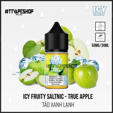 Icy Fruity Saltnic 35mg/30ml - True Apple - Táo Xanh Lạnh