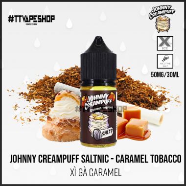 Johnny Creampuff 35mg/30ml - Caramel Tobacco - Xì Gà Caramel