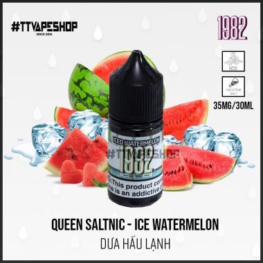 1982 Saltnic - 35mg/30ml - Ice Watermelon - Dưa Hấu Lạnh