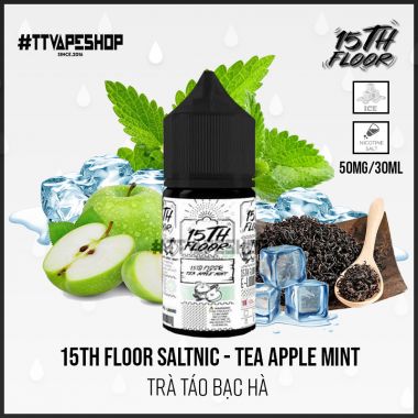 15th Floor 30mg/30ml - Tea Apple Mint - Trà Táo Bạc Hà