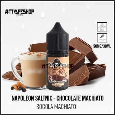 Napoleon Saltnic Chocolate Machiato - Socola Machiato 35-50mg/30ml