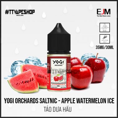 Yogi Orchards Saltnic Apple Watermelon Ice - Táo Dưa Hấu 35mg/30ml