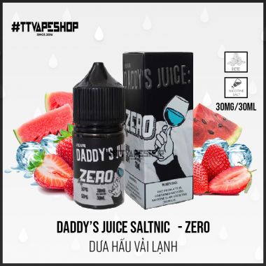 Daddy’s Juice Salt ( 30-50mg/30ml ) - Zero - Dưa Hấu Vải Lạnh