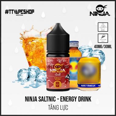 Ninja Saltnic 40-60mg/30ml - Energy Drink ( Nước Tăng Lực )