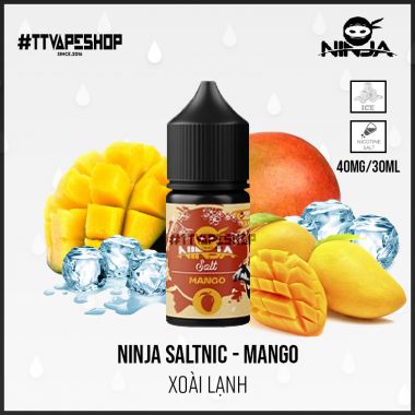Ninja Saltnic 40-60mg/30ml - Mango ( Xoài Lạnh )
