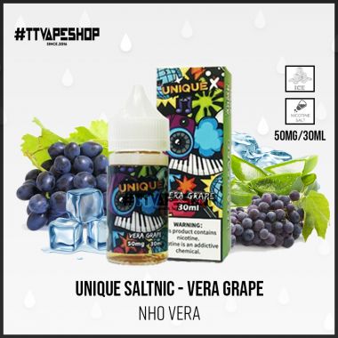 Unique Vera Grape 30-50mg/30ml - Nho nha đam