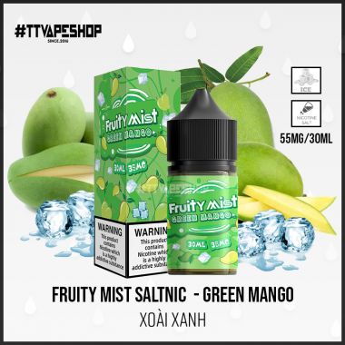 Fruity Mist Saltnic 35-55mg/30ml - Straw Mango ( Xoài Dâu )
