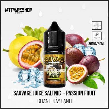 Sauvage Juice saltnic 30-50mg/30ml - Passion Fruit ( Chanh dây Lạnh )