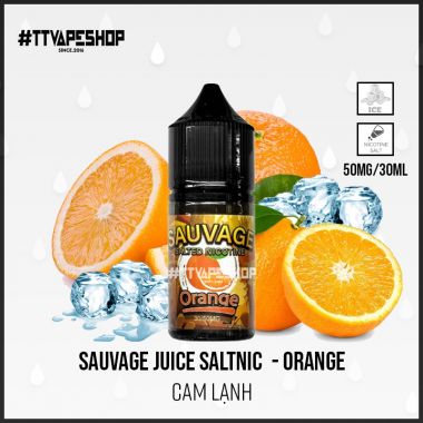 Sauvage Juice saltnic 30-50mg/30ml - Blueberry ( Việt Quất Lạnh )