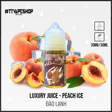 Luxury Juice 30mg/30ml - Peach Ice - Đào Lạnh