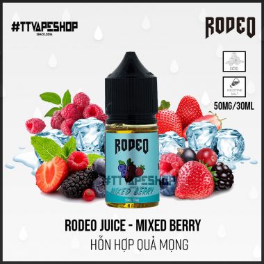 Rodeo Juice Saltnic 35mg/30ml - Mixed Berry - Hỗn Hợp Quả Mọng