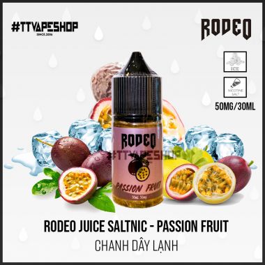 Rodeo Juice 35mg/30ml - Passion Fruit - Chanh Dây Lạnh