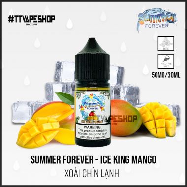 Summer Forever 30mg/30ml – Ice King Mango – Xoài Chín Lạnh