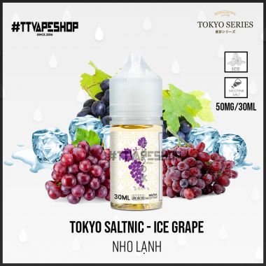 Tokyo Saltnic 30mg/30ml - Ice Grape - Nho Lạnh
