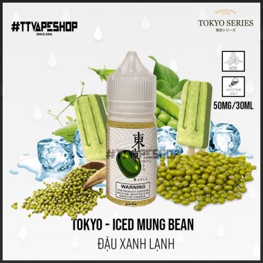 Tokyo Saltnic 35mg/30ml - Iced Mung Bean - Đậu Xanh Lạnh