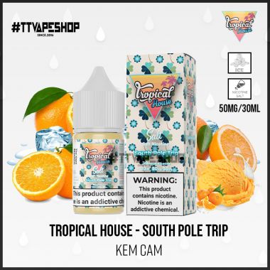 Tropical House 30mg/30ml - South Pole Trip - Kem Cam
