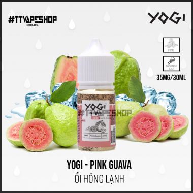 Yogi Saltnic 35mg/30ml - Pink Guava - Ổi Hồng