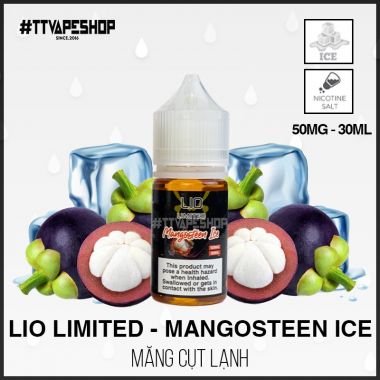 LIO LIMITED SALTNIC MANGO ICE - XOÀI LẠNH 50mg/30ml