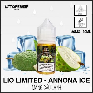LIO LIMITED SALTNIC MANGO ICE - XOÀI LẠNH 50mg/30ml