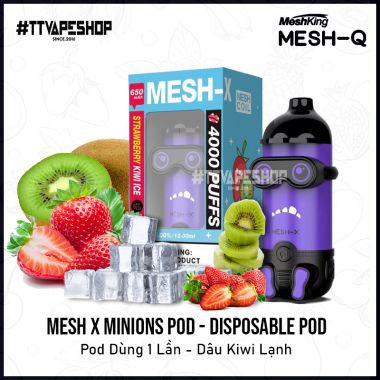 Mesh X Minions 4000 Puffs ( Disposable Pod )
