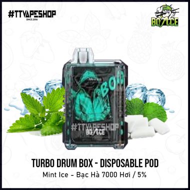 Turbo Drum Box 7000 Puff ( Disposable Pod )