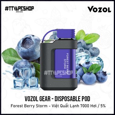 Vozol gear 7000 Puff ( Disposable Pod )