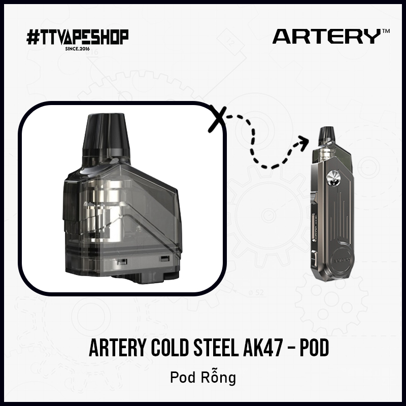 Artery Cold Steel Ak47 - Pod rỗng