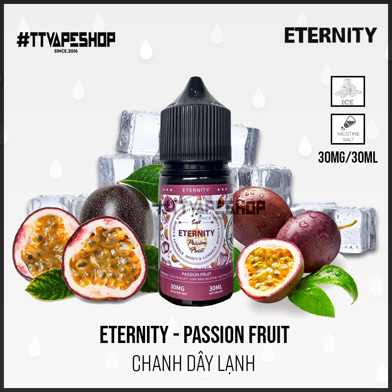 Eternity 30mg/30ml - Passion Fruit - Chanh Dây