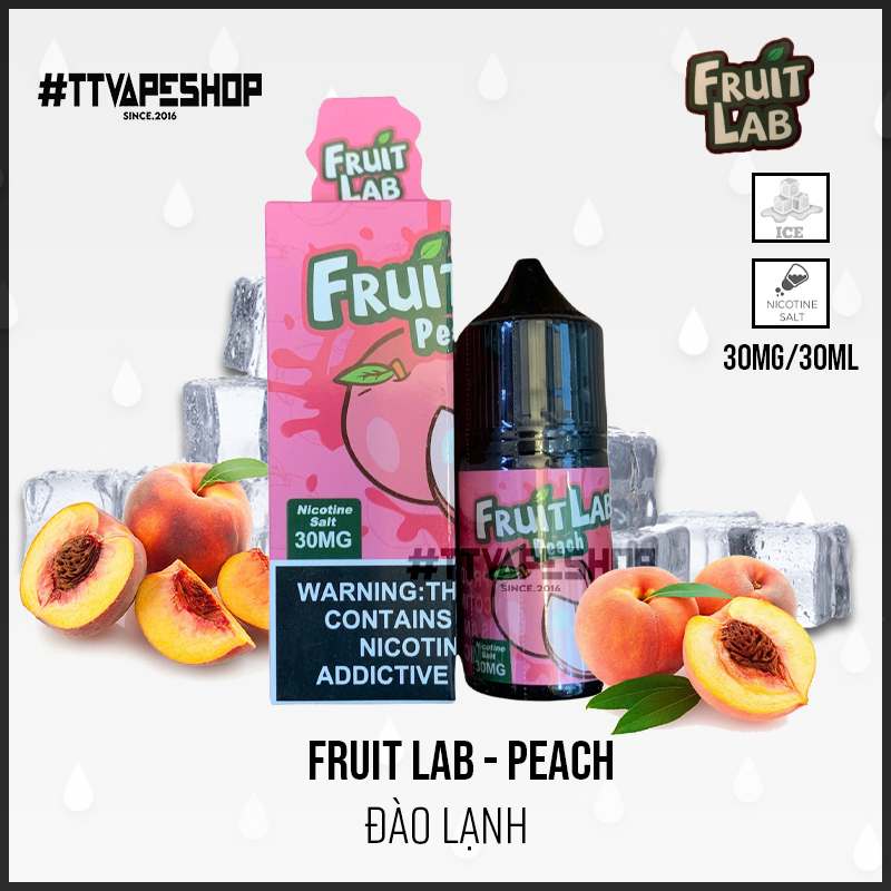 Fruit Lab 30mg/30ml - Peach - Đào