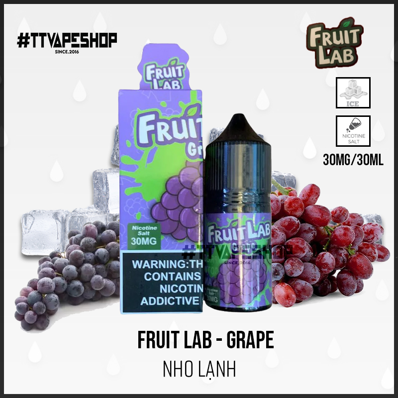 Fruit Lab 30mg/30ml - Grape - Nho