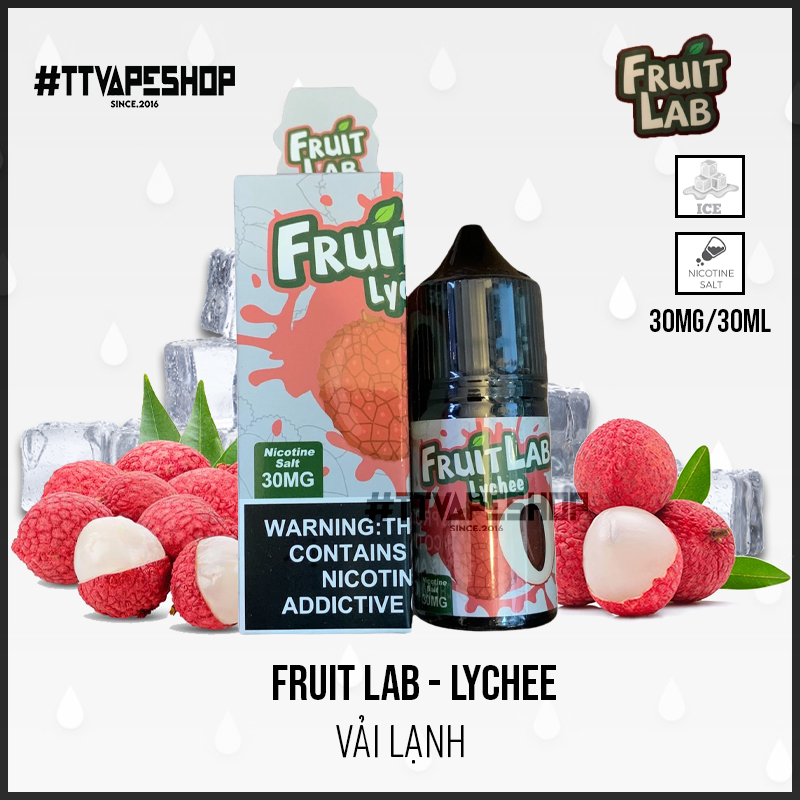 Fruit Lab 30mg/30ml - Lychee - Vải