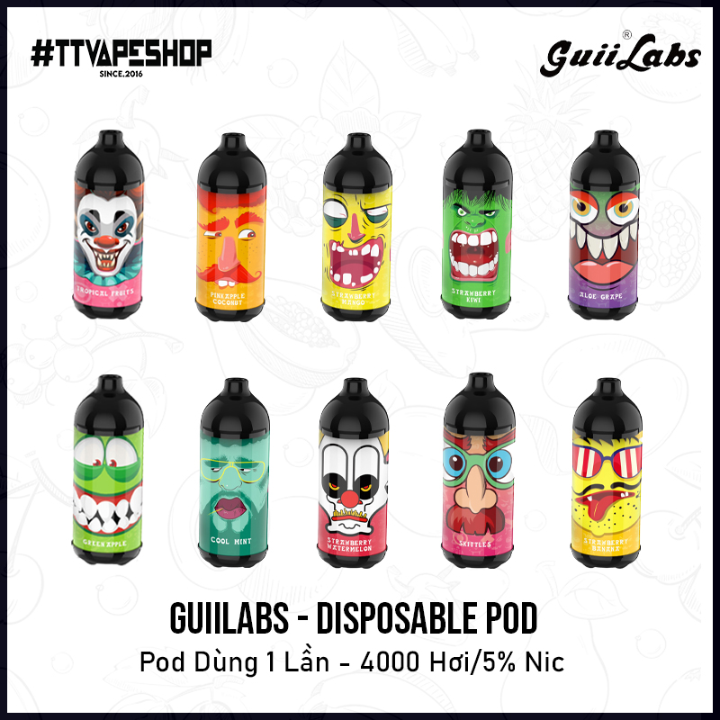 Guiilabs 4000 Puff ( Disposable Pod )