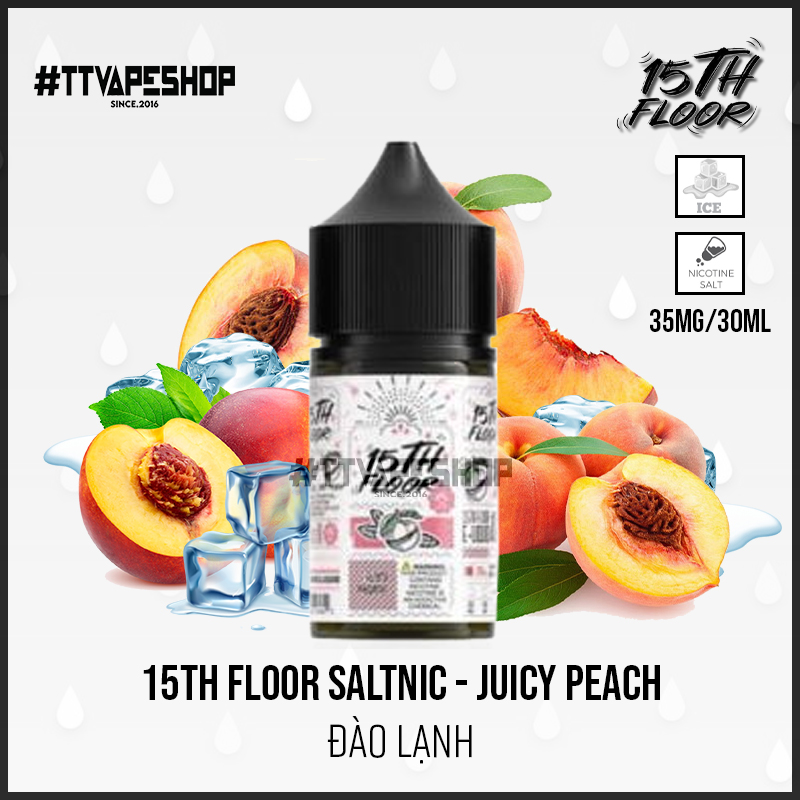 15th Floor 30mg/30ml - Juicy Peach - Đào