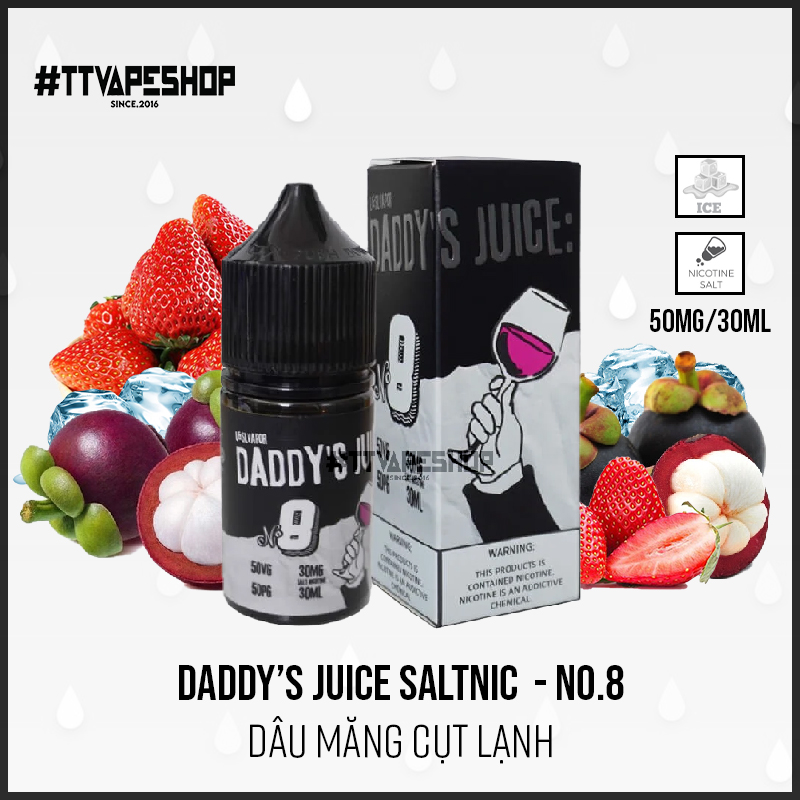 Daddy’s Juice Salt ( 30-50mg/30ml ) - No.2 - Xoài Chanh Lạnh