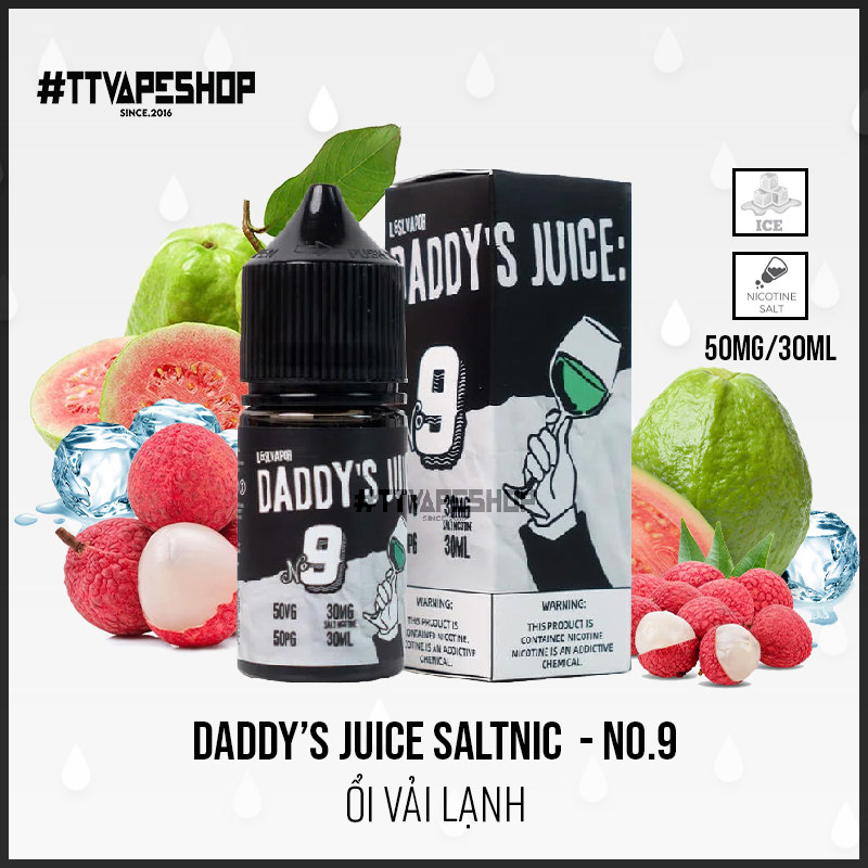 Daddy’s Juice Salt ( 30-50mg/30ml ) - No.5 - Dứa Xoài Đào Lạnh