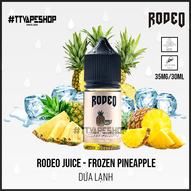 Rodeo Juice 35mg/30ml - Frozen Pineapple - Dứa Lạnh