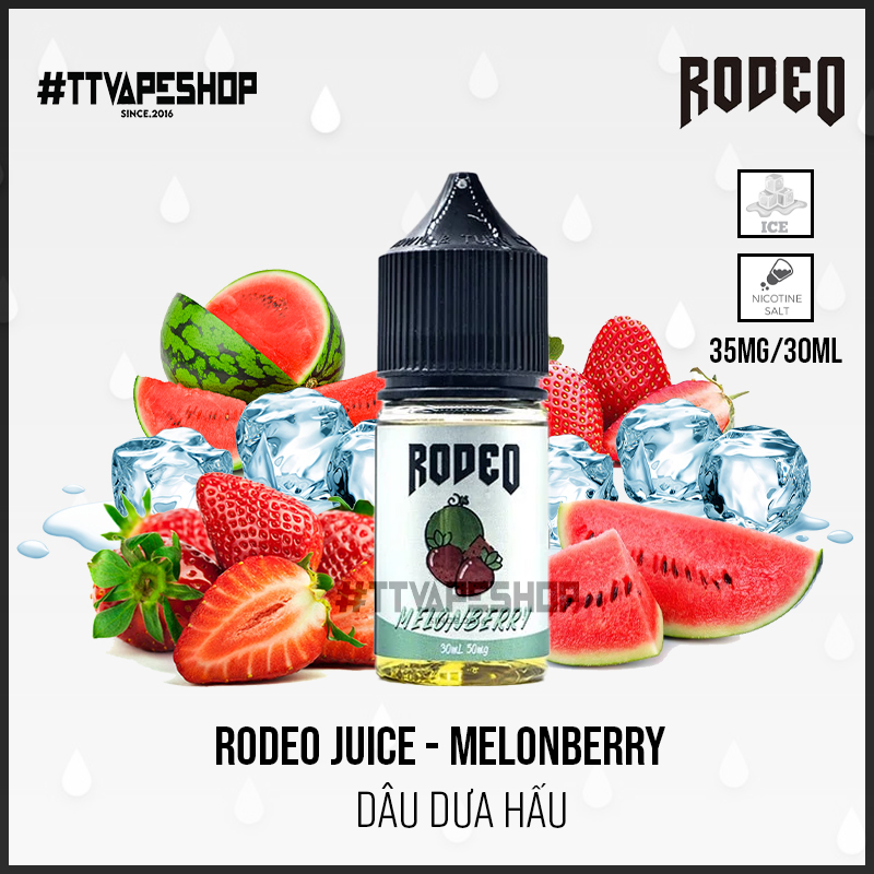 Rodeo Juice 35mg/30ml - Melonberry - Dâu Dưa Hấu